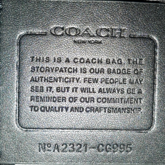 Coach West Backpack w/ Coach Stripe CG995 *NWT* - Picture 7 of 10